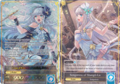 TMS-046  // TMS-046J  - R - FULL ART - Songstress of Shangri-La // Coup d'Etat Mastermind, Shion