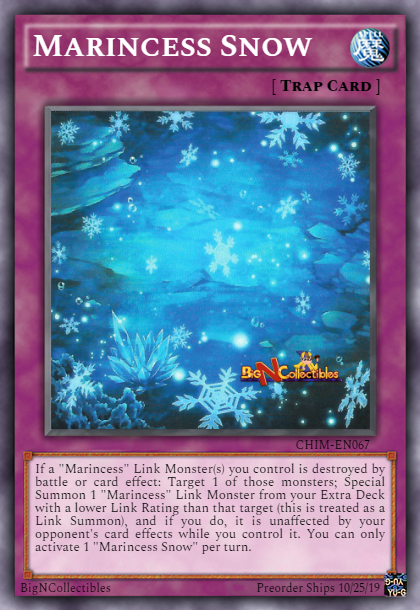 CHIM-EN067 -  Marincess Snow - Common - 1st Edition