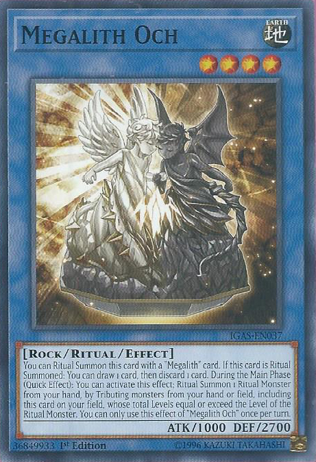 IGAS-EN037 - Megalith Och - Common - 1st Edition