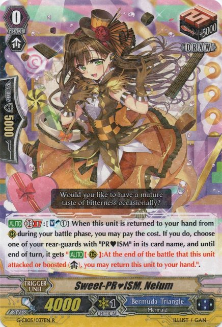 Sweet-PRISM, Nelum - G-CB05/037EN - R