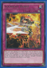 Igknight Burst - CORE-EN073 - Rare - 1st Edition