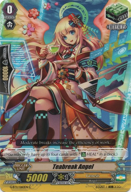 Teabreak Angel - G-BT11/060EN - C