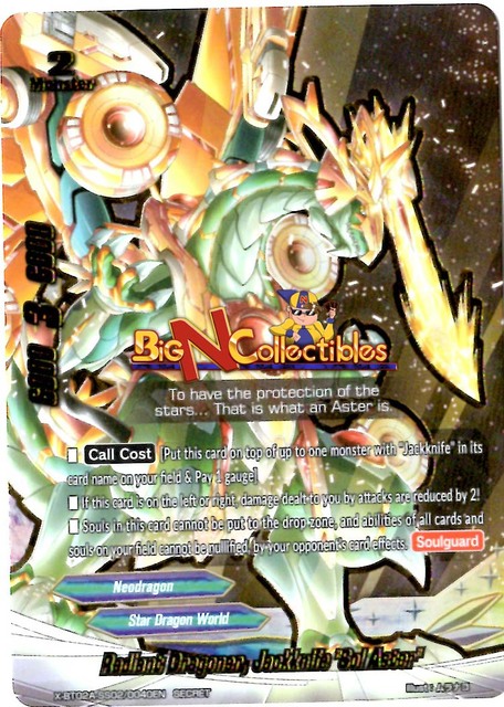X-BT02A-SS02/0040EN - FOIL SECRET - Radiant Dragoner, Jackknife Sol Aster