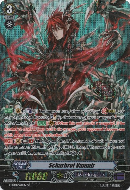 Scharhrot Vampir - G-BT11/S28EN - SP