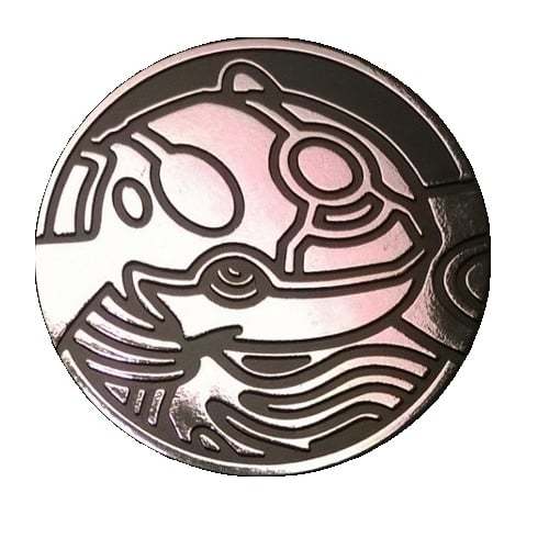 Kyogre Silver Coin