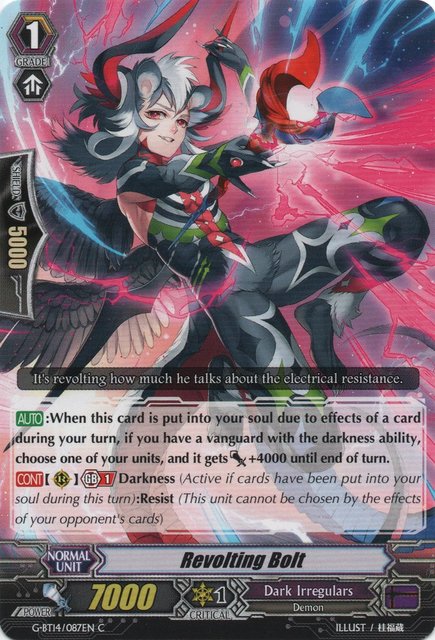Revolting Bolt - G-BT14/087EN - C