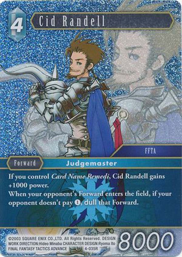 Cid Randell - 4-035R - Foil