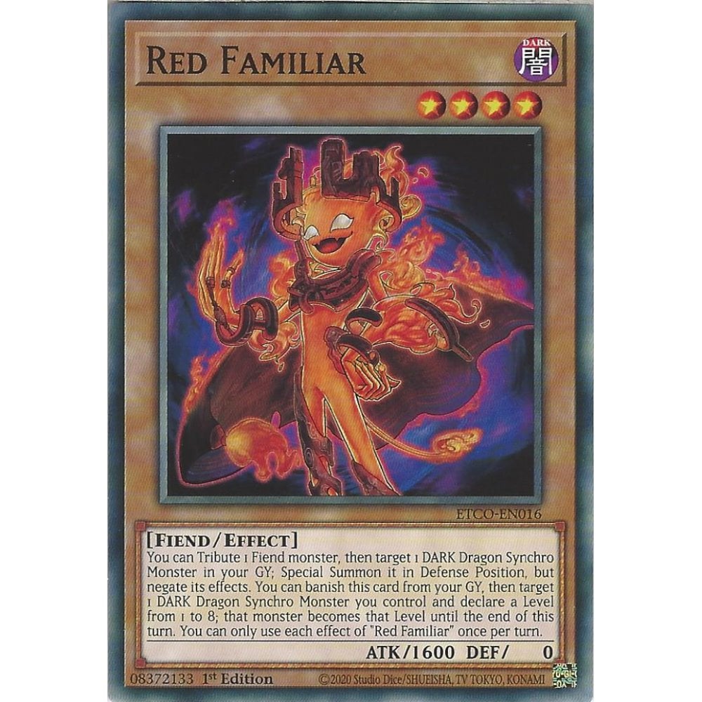 ETCO-EN016 - Red Familiar - Common - 1st Edition
