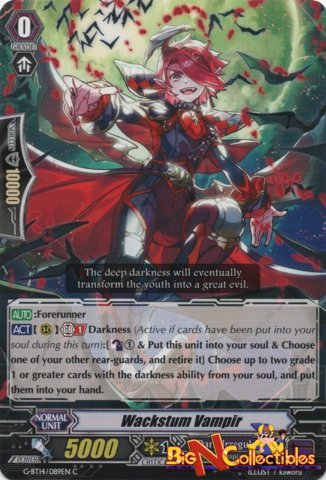 Wackstum Vampir - G-BT14/089EN - C
