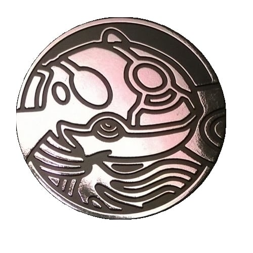 Kyogre Silver Coin