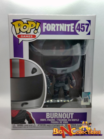 Funko Pop! Games Series - #457 - Burnout (Fortnite) Vaulted