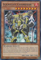 Igknight Champion - CORE-EN033 - Rare - 1st Edition