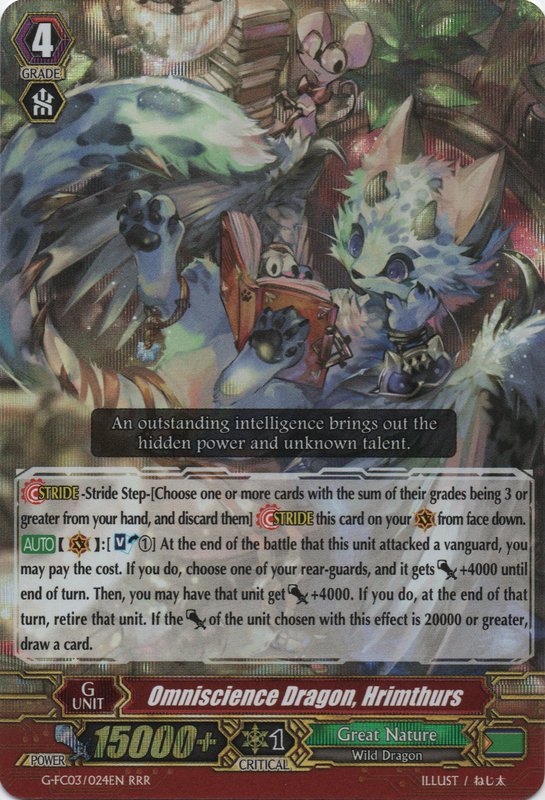 G-FC03/024EN - RRR - Omniscience Dragon, Hrimthurs