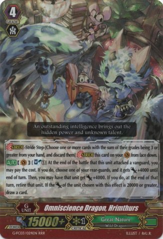 G-FC03/024EN - RRR - Omniscience Dragon, Hrimthurs