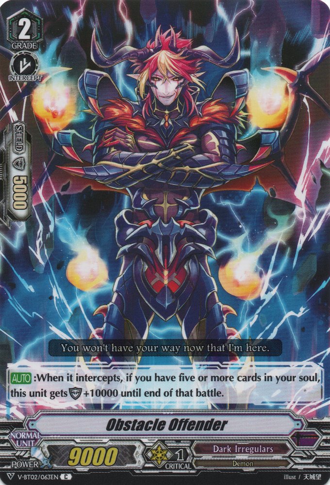 Obstacle Offender - V-BT02/063EN - C