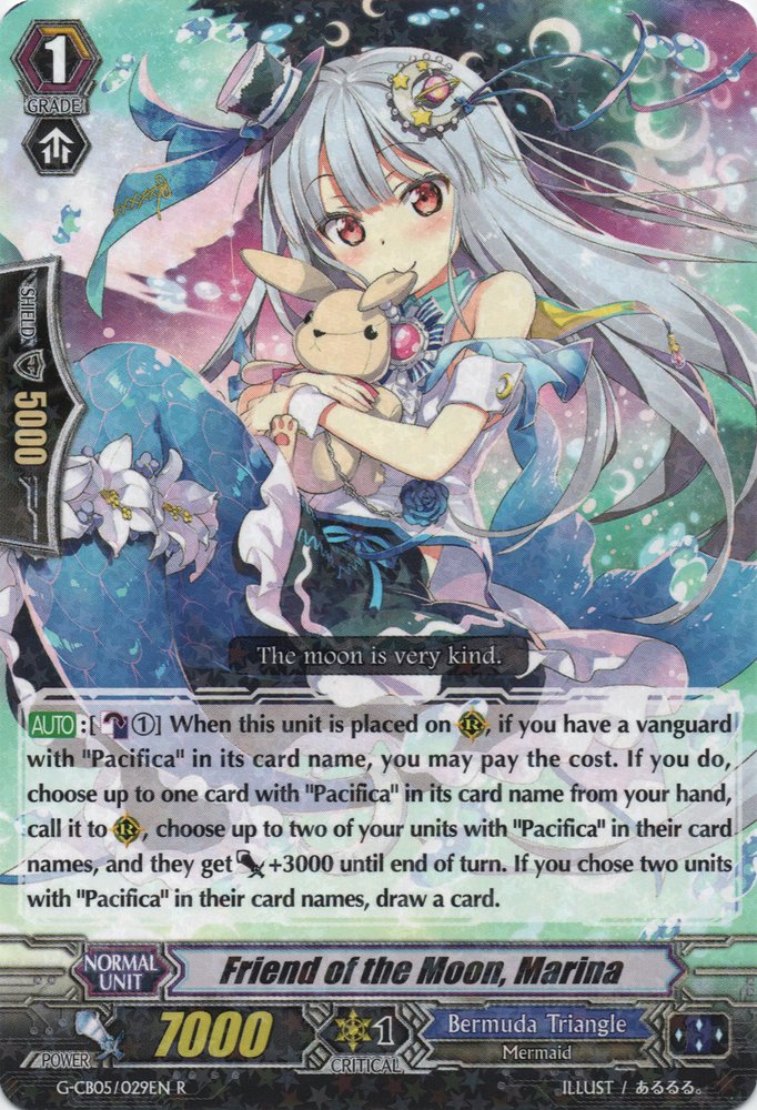 Friend of the Moon, Marina - G-CB05/029EN - R