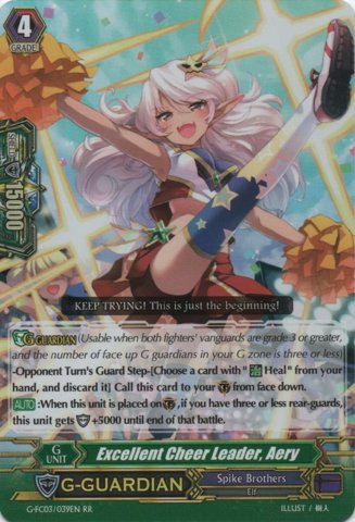 Excellent Cheer Leader, Aery - G-FC03/039EN - RR