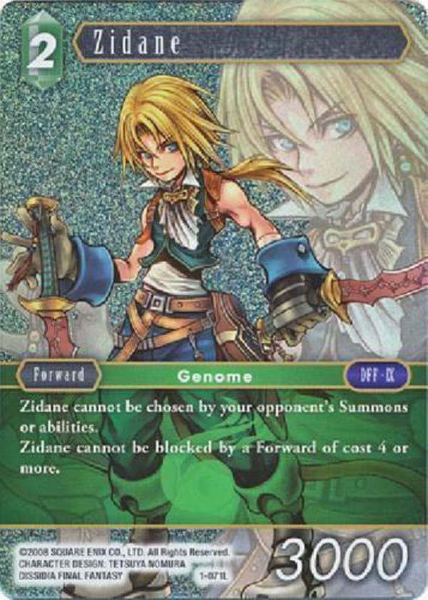 Zidane - 1-071L - Foil