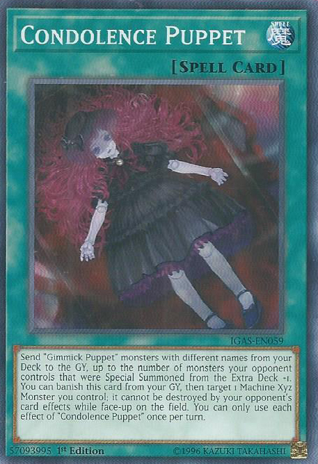 IGAS-EN059 - Condolence Puppet - Common - 1st Edition