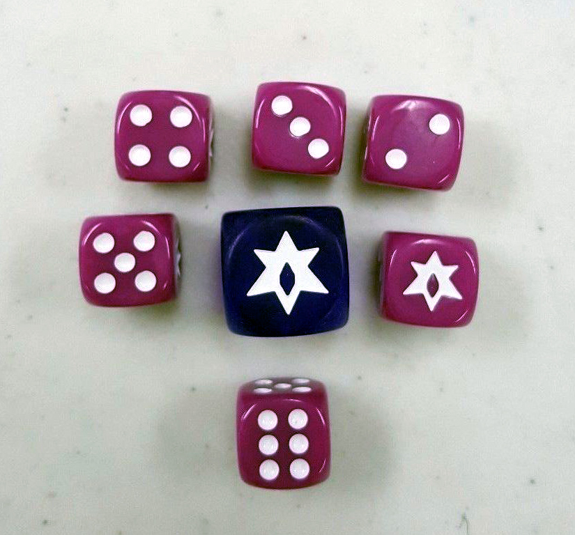 Pokemon Fates Collide Dice