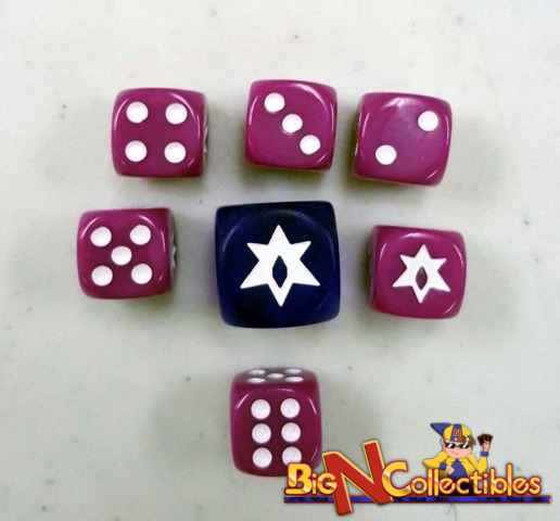 Pokemon Fates Collide Dice