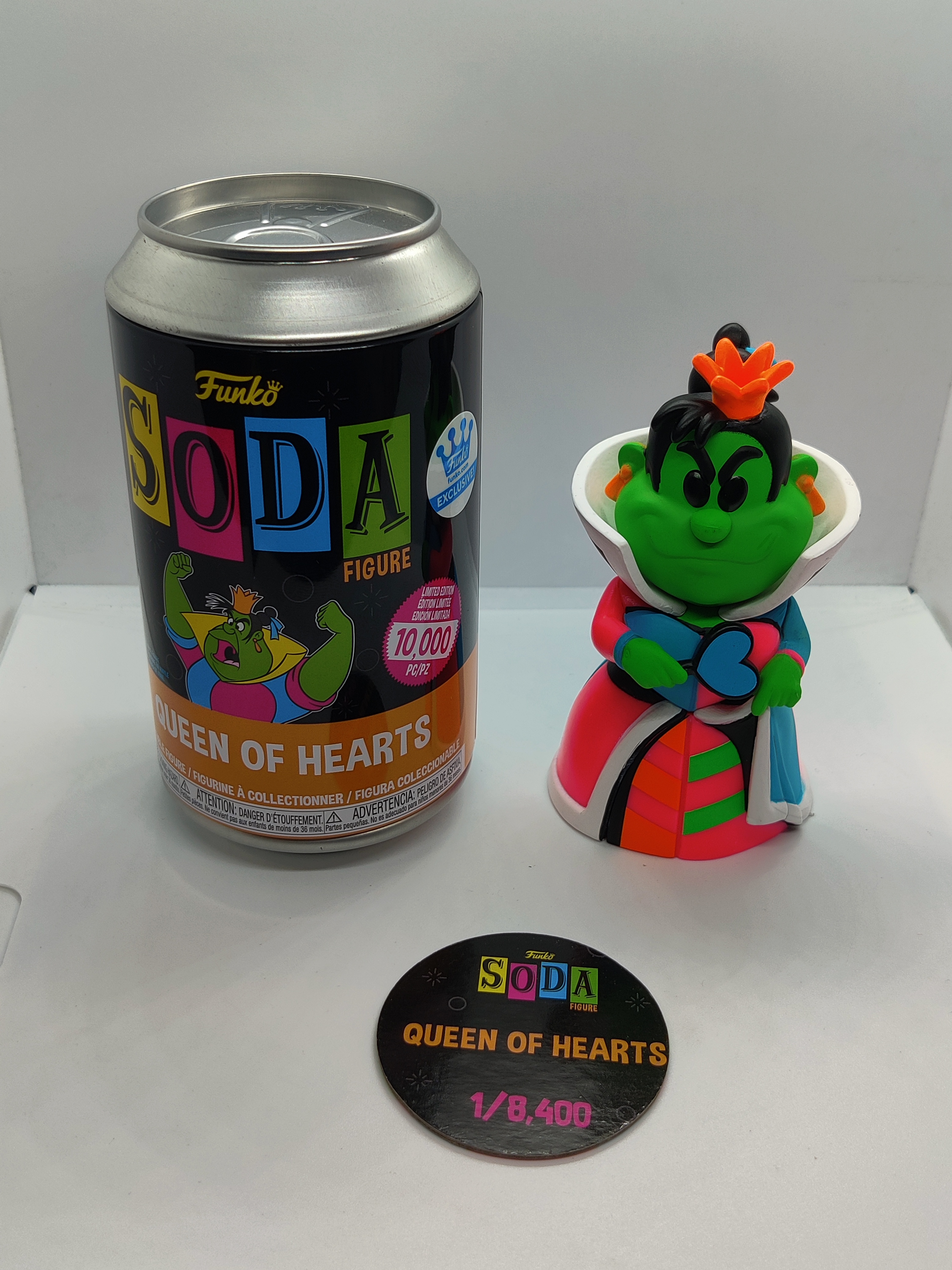 Funko Soda Queen of Hearts Blacklight Funko Shop Exclusive LE 10,000pcs
