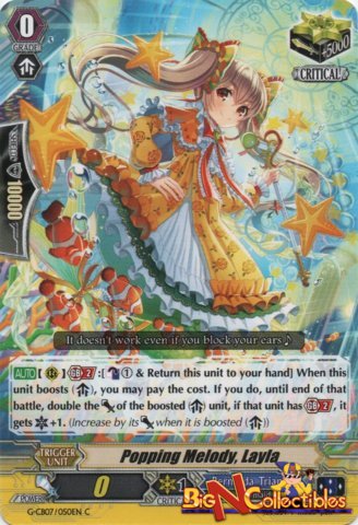Popping Melody, Layla - G-CB07/050EN - C