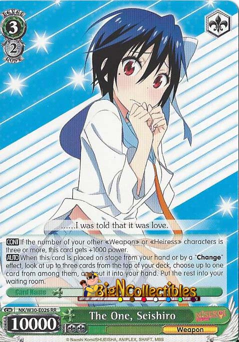 NK/W30-E026 - The One, Seishiro - RR