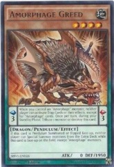 Amorphage Greed - SHVI-EN026 - Rare - 1st Edition