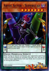 LED3-EN050 - Abyss Actor - Superstar - Common - 1st Edition