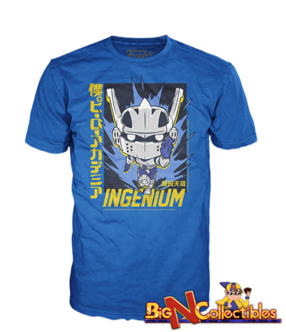 Pop! Tees Tenya IIda T-Shirt Large