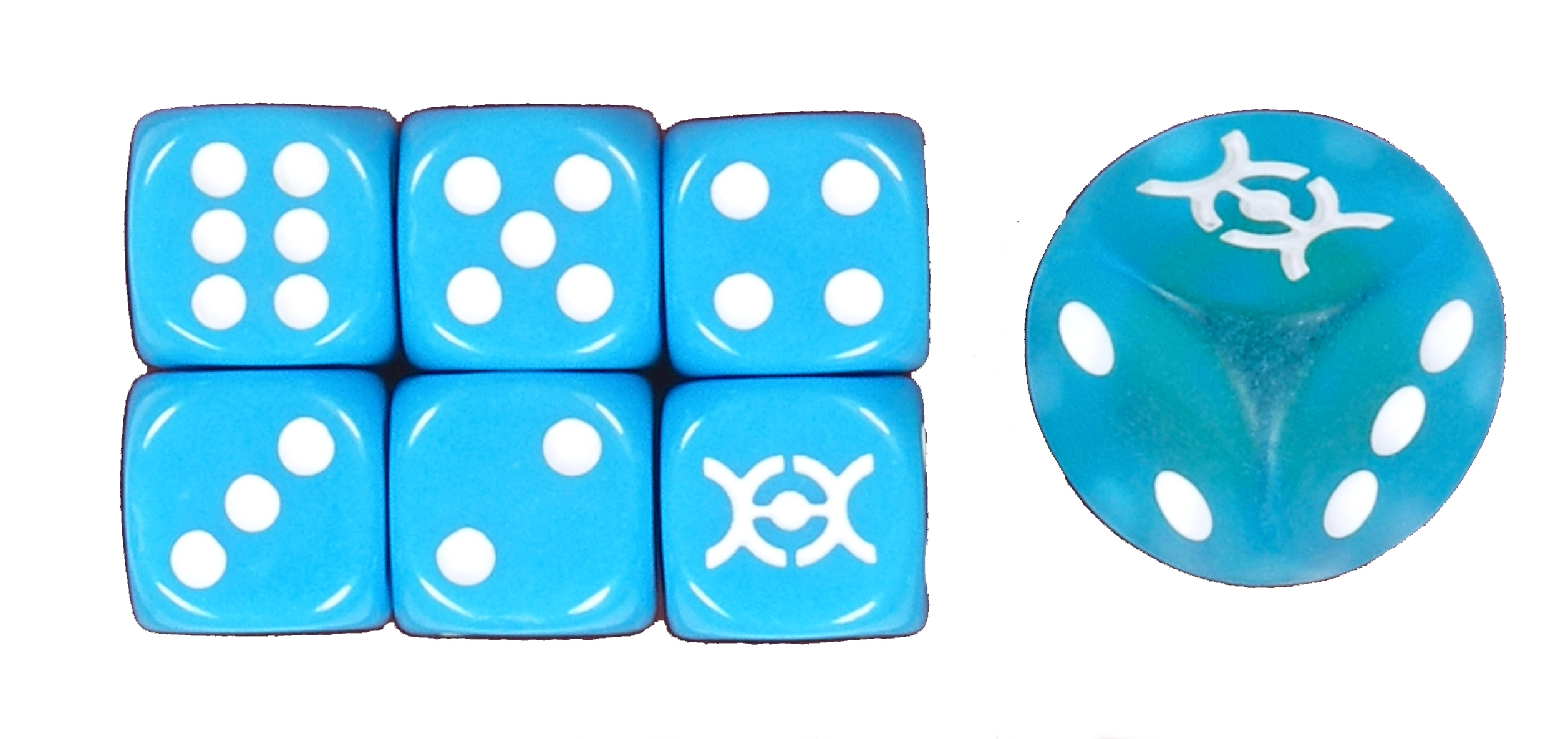 Pokemon Evolutions Light Blue Dice