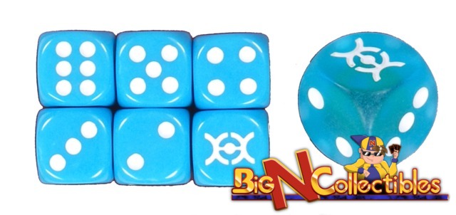 Pokemon Evolutions Light Blue Dice
