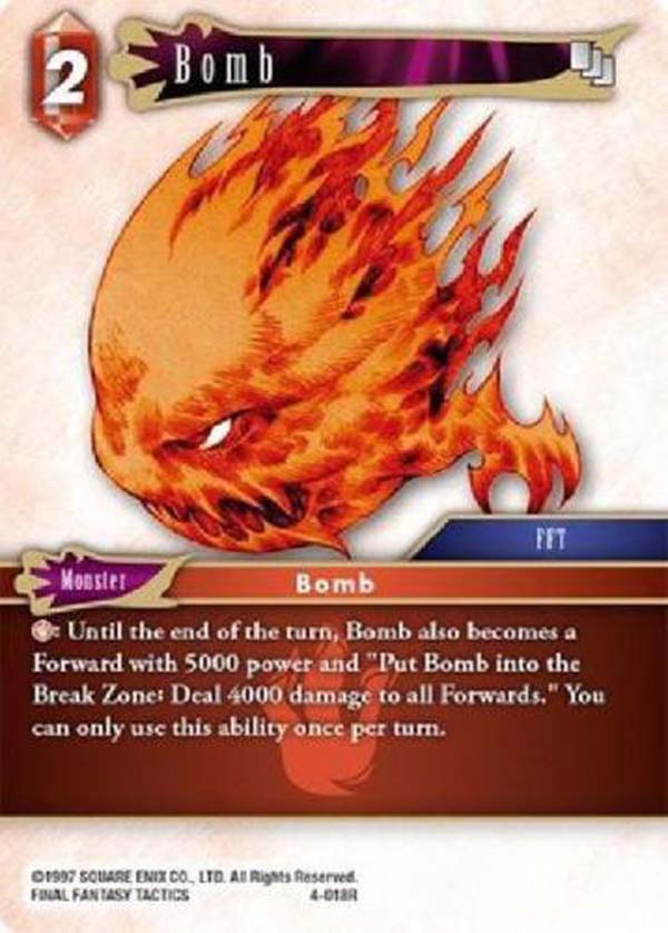 Bomb - 4-018R