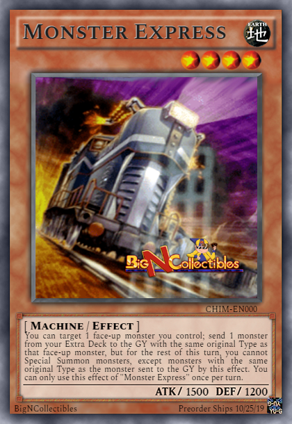 CHIM-EN000 - Monster Express - Rare - 1st Edition