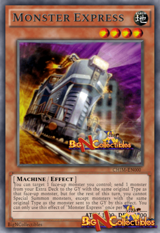 CHIM-EN000 - Monster Express - Rare - 1st Edition