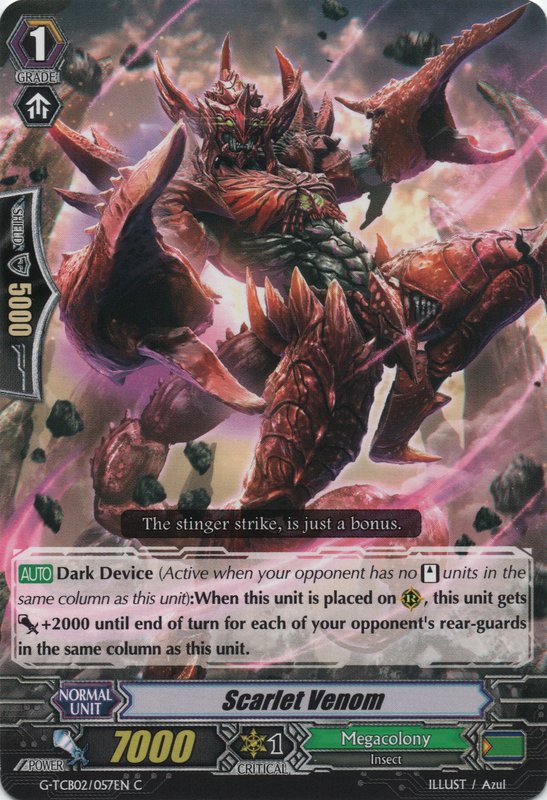 G-TCB02/057EN - Scarlet Venom - C