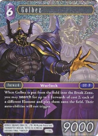 Golbez - 1-135L - Foil