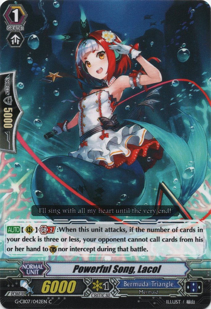 Powerful Song, Lacol - G-CB07/042EN - C