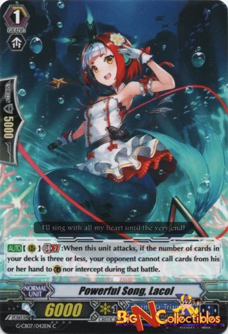 Powerful Song, Lacol - G-CB07/042EN - C
