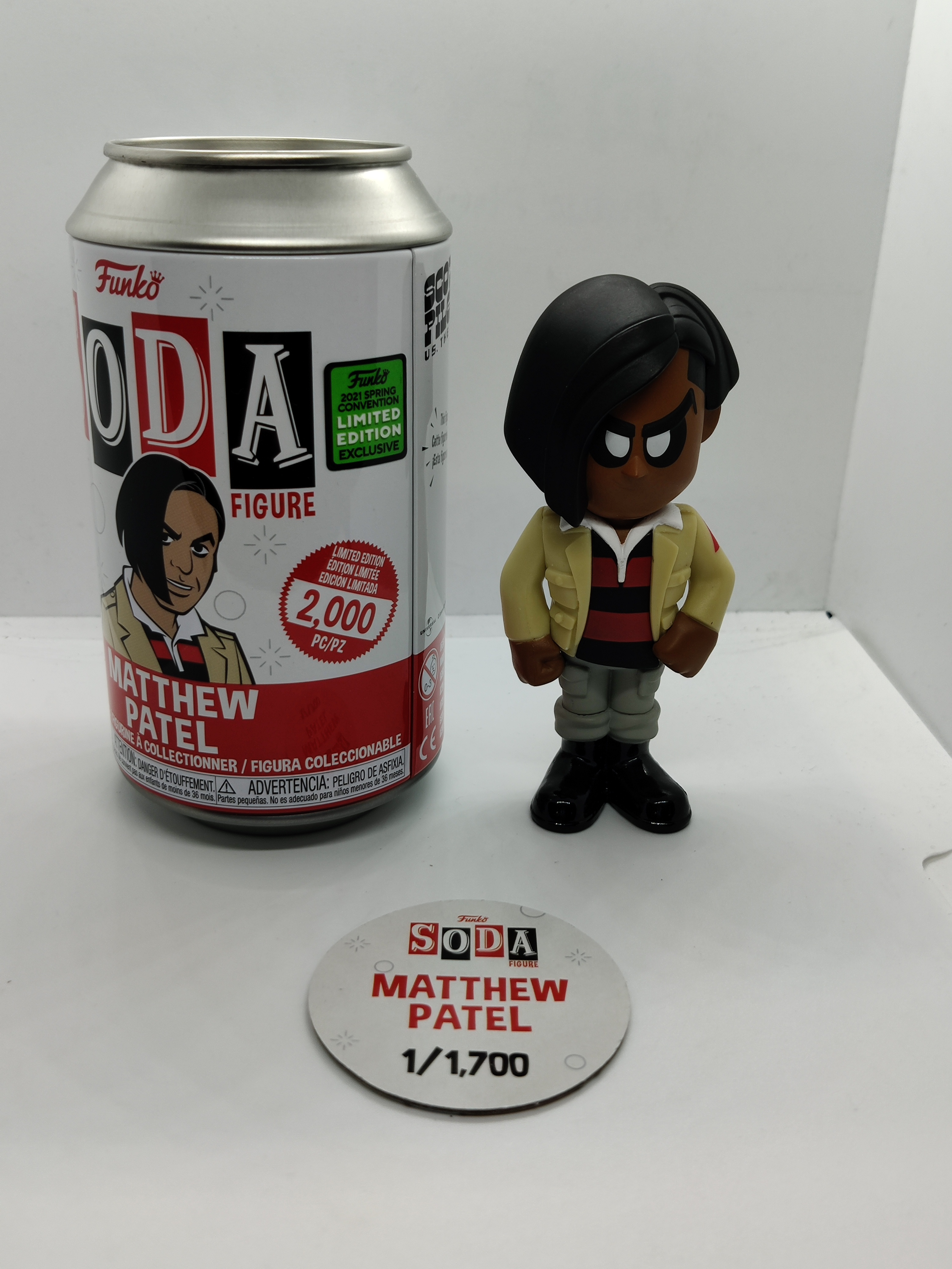 Funko Soda Scott Pilgrim vs. The World - Matthew Patel - ECCC 2021 LE 2000 pcs