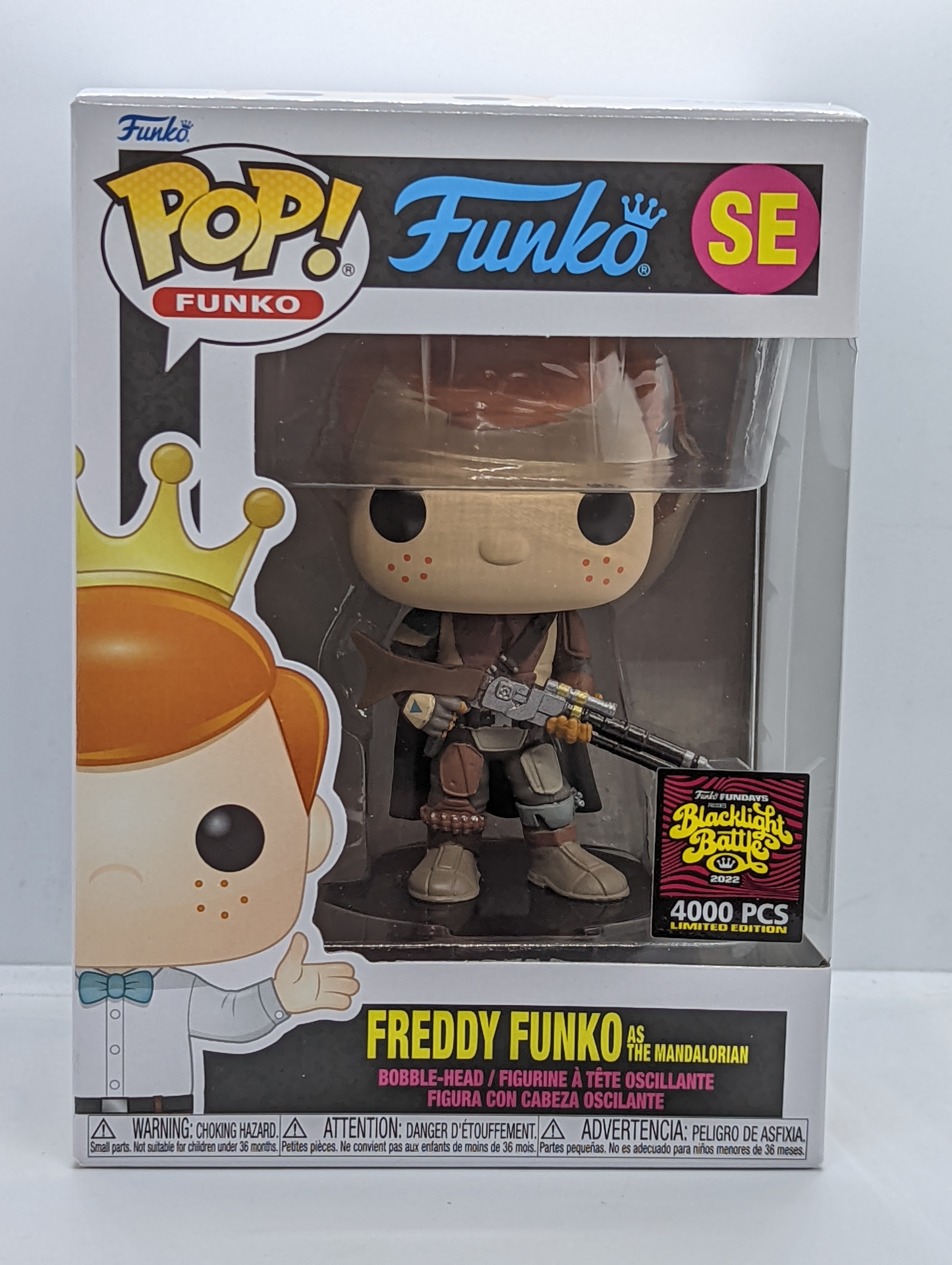 Freddy Funko as Mandalorian 2024 POP LE 4000