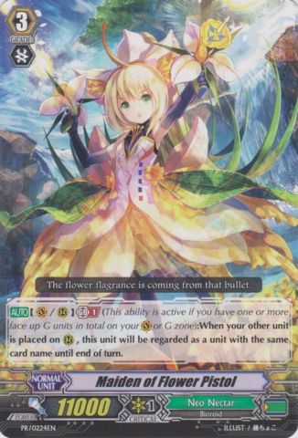 PR/0224EN Maiden of Flower Pistol
