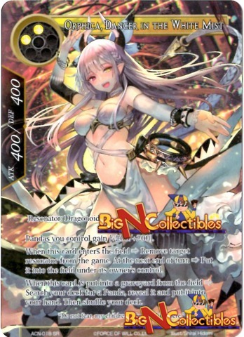 ACN-018 Full Art Orphica Dancer in the White Mist  SR