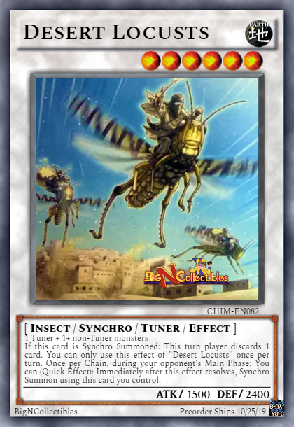 CHIM-EN082 - Desert Locusts - Common - 1st Edition