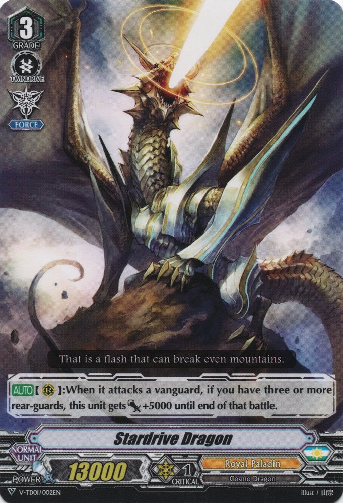 V-TD01/002EN - Stardrive Dragon