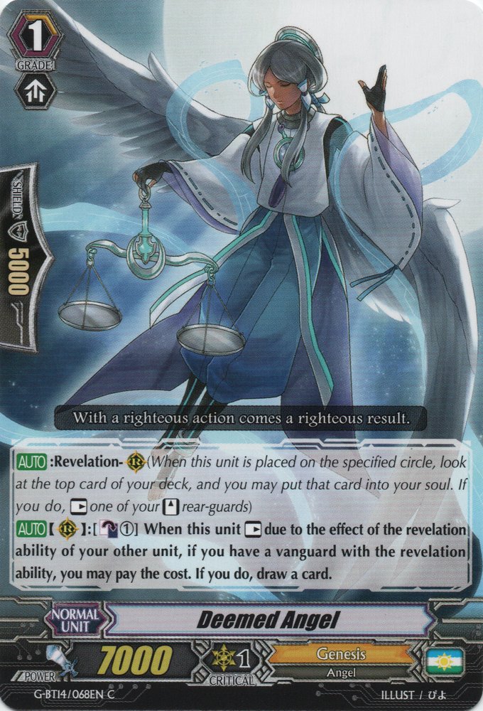 Deemed Angel - G-BT14/068EN - C