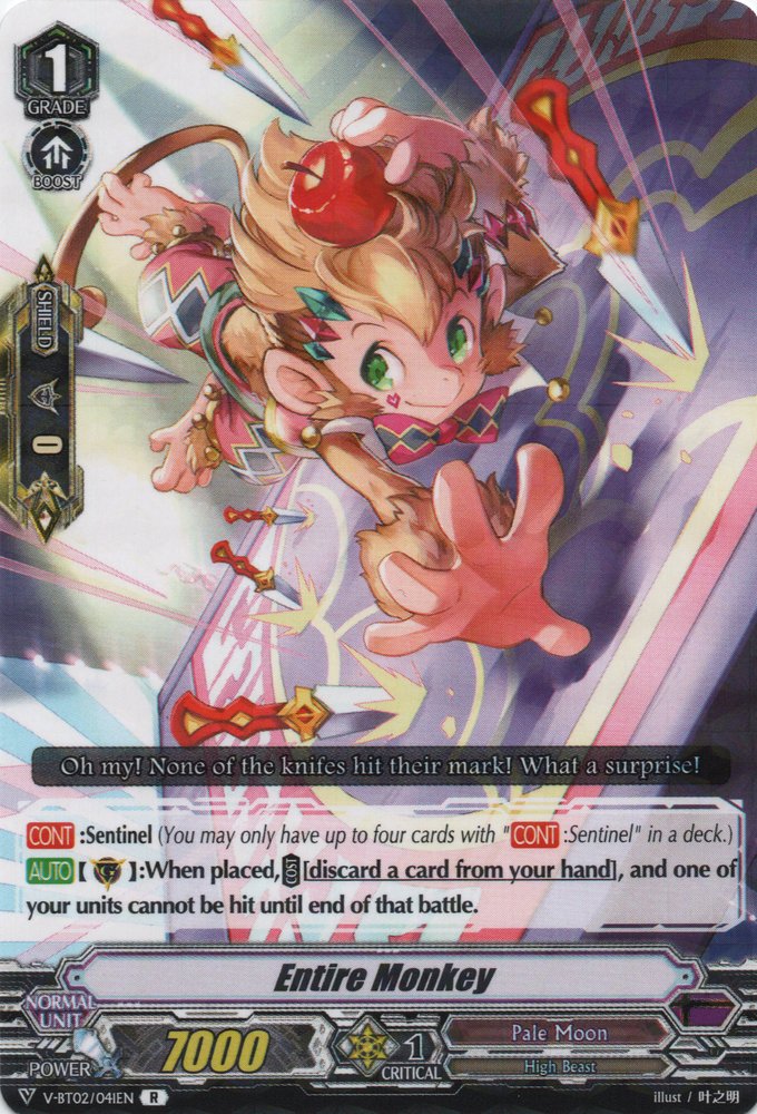 Entire Monkey - V-BT02/041EN - R