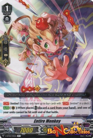 Entire Monkey - V-BT02/041EN - R