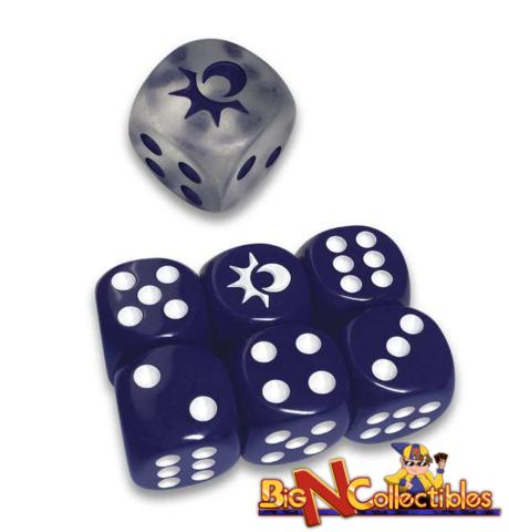 Pokemon Sun & Moon Purple (Lunala) Dice